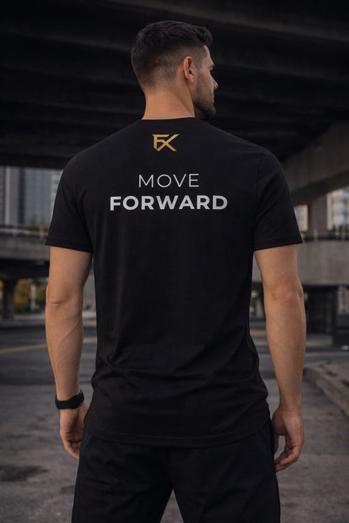 Move Forward Tee (BLACK)
