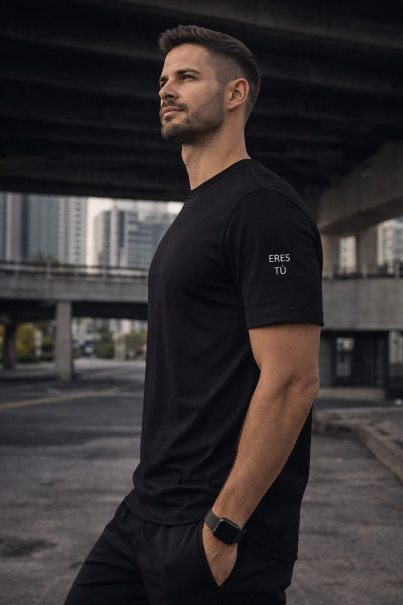 Move Forward Tee (BLACK)